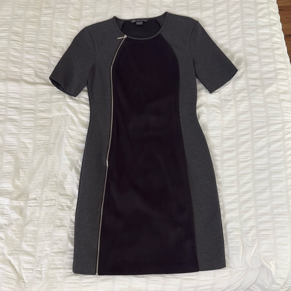 Armani Exchange Black Work Dress
